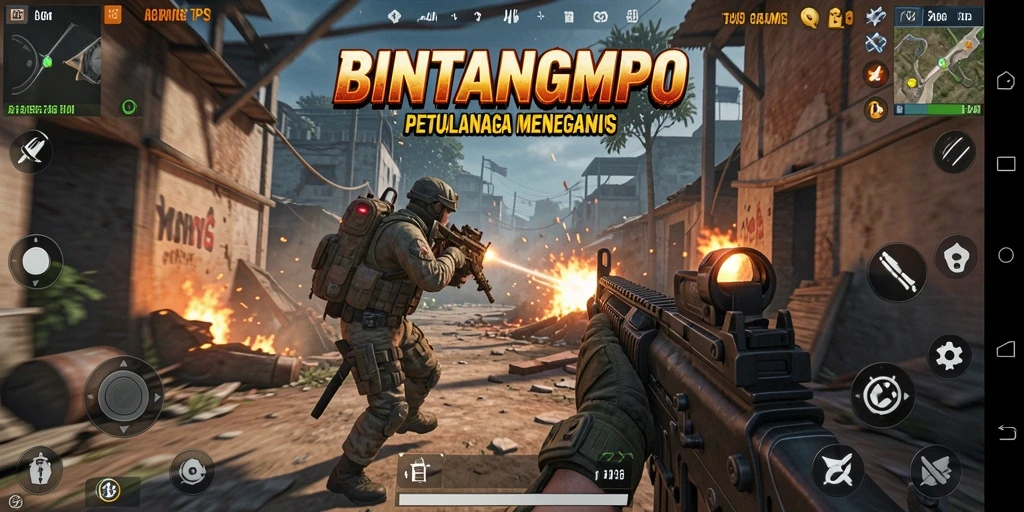 Tampilan gameplay seru di BINTANGMPO dengan aksi tak terlupakan.