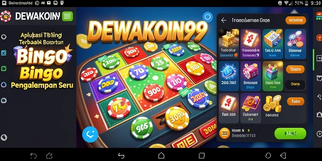 Tampilan gameplay seru dalam DEWAKOIN99 yang menawarkan pengalaman bingo terbaik.