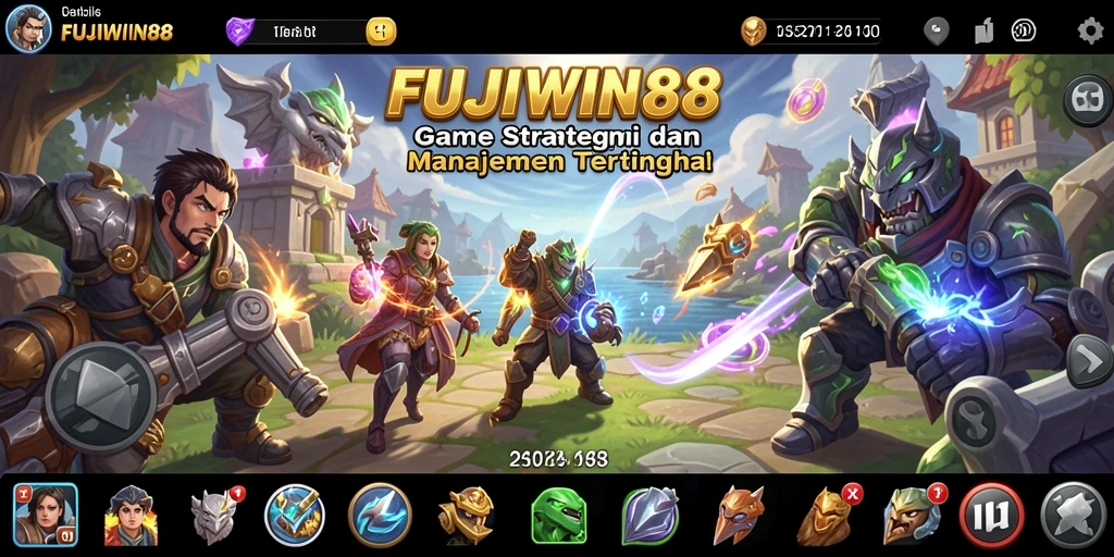 Tampilan gameplay menarik dan strategis dari FUJIWIN88.
