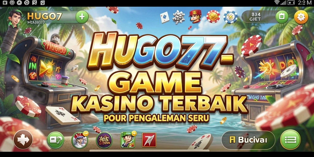 Tampilan gameplay menarik dari HUGO77 dalam permainan kasino.