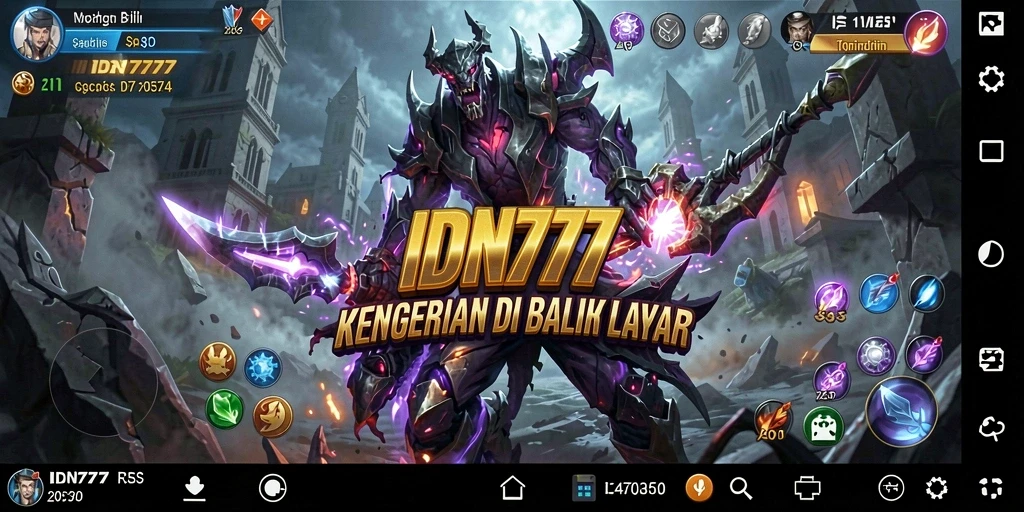 Gameplay menegangkan IDN777 dengan suasana horor yang mendalam.