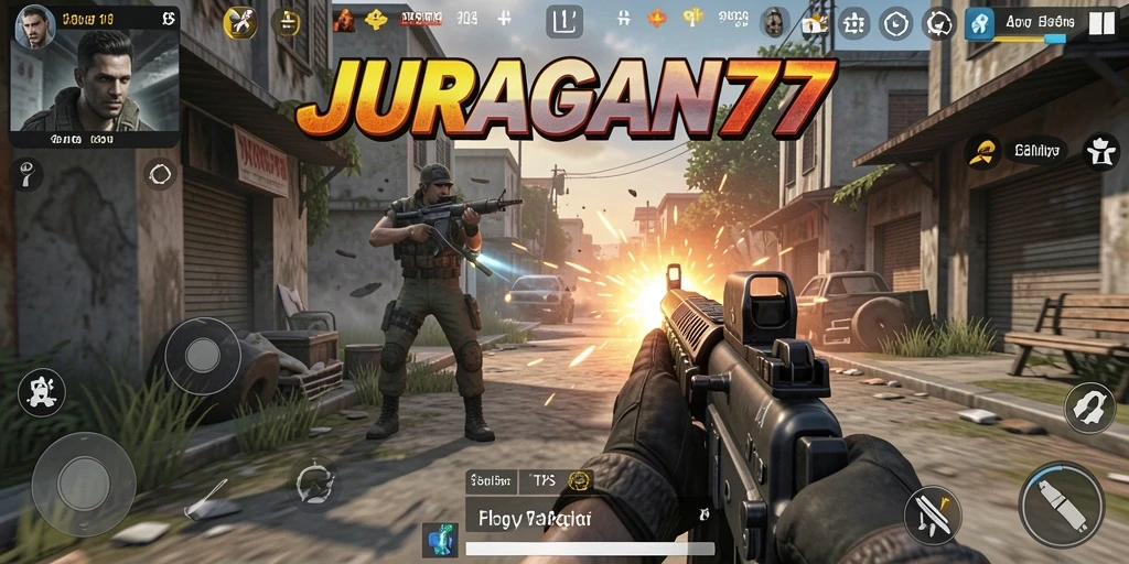 Gameplay seru di JURAGAN77 yang menampilkan aksi penuh adrenalin.