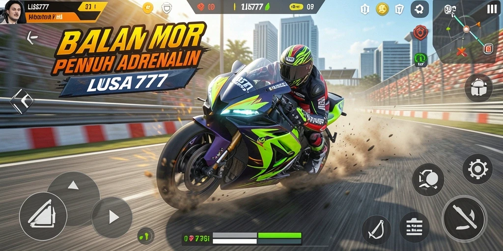 Tampilan gameplay LUSA777 yang mendebarkan dan penuh aksi.