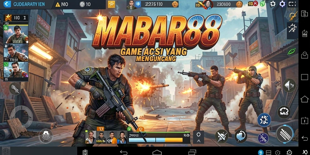Tampilan gameplay mendebarkan dari MABAR88 dengan aksi cepat.