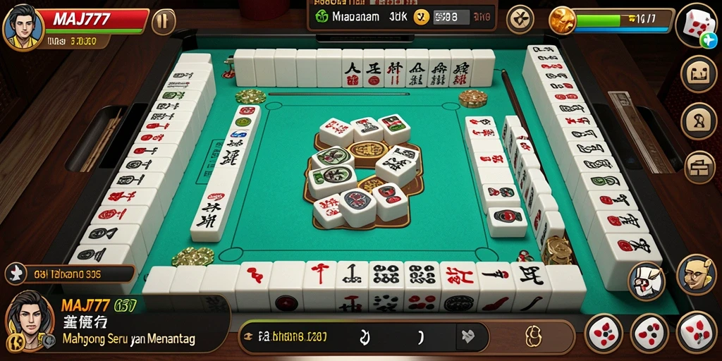 Gameplay Mahjong yang menarik dan penuh tantangan di MAJ777.