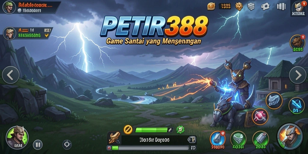 Gameplay menarik dengan tantangan seru di PETIR388.